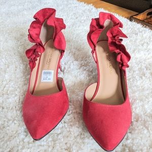 Christian Siriano for Payless Redruffle heels9 NWT